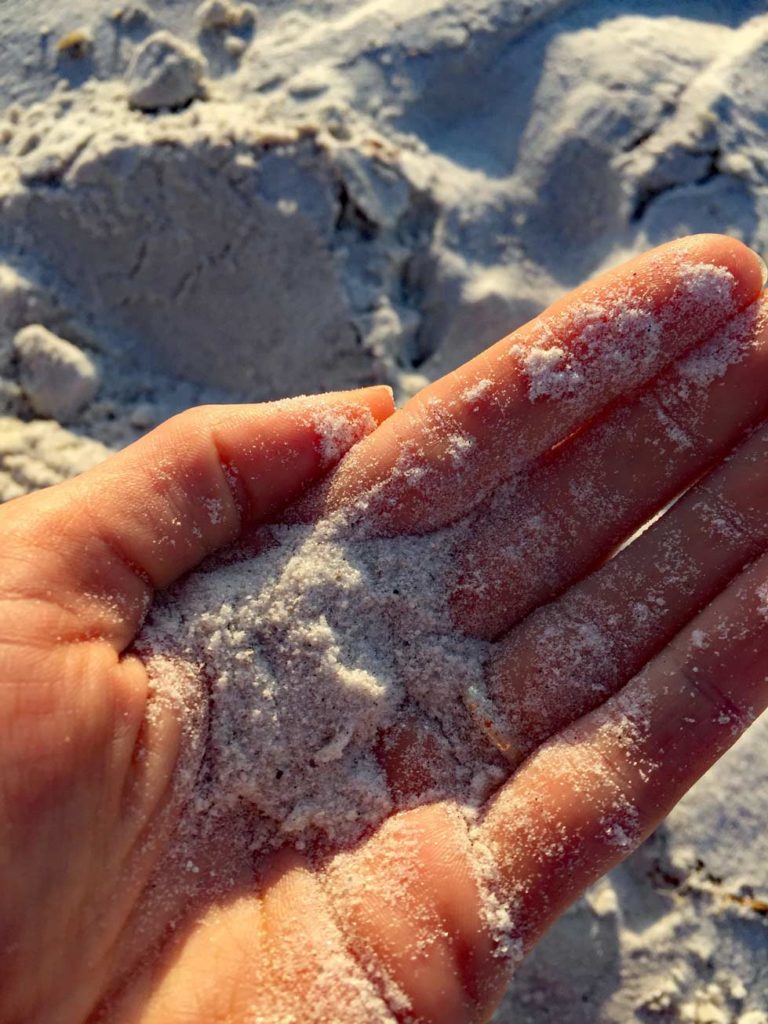 Sand-Fort-Myers-Beach-florida-rundreise-mit-kindern