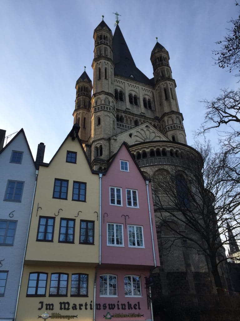 Groß Sankt Martin Köln-römische-ausgrabung