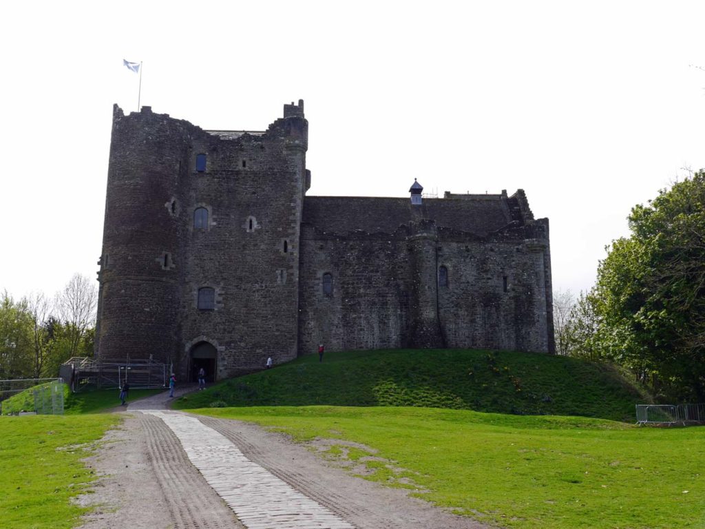 Mit Kindern durch Schottland reisen Doune Castle mit Kindern