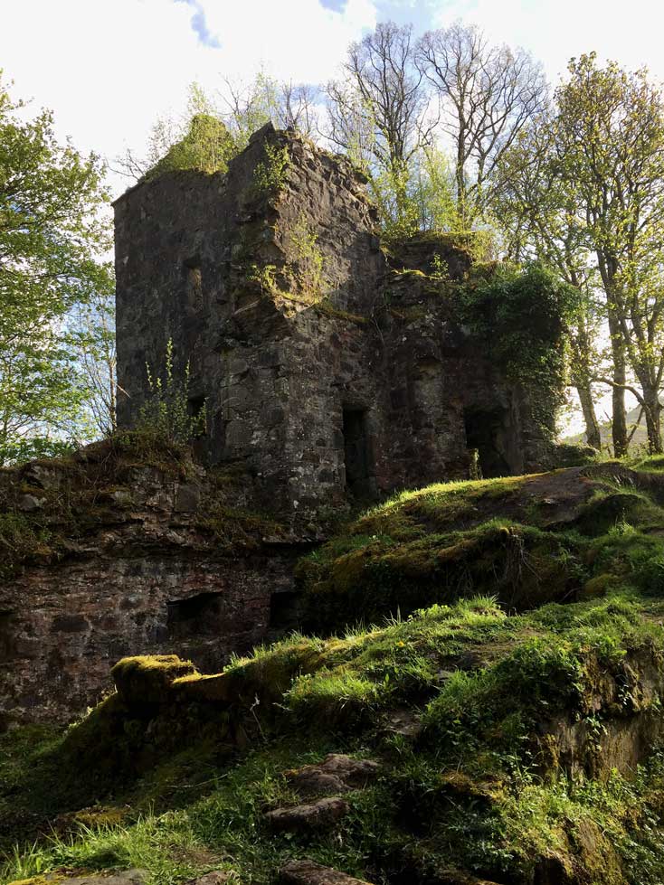 Mit Kindern durch Schottland reisen Finlarig-Castle bei Killin Schottland
