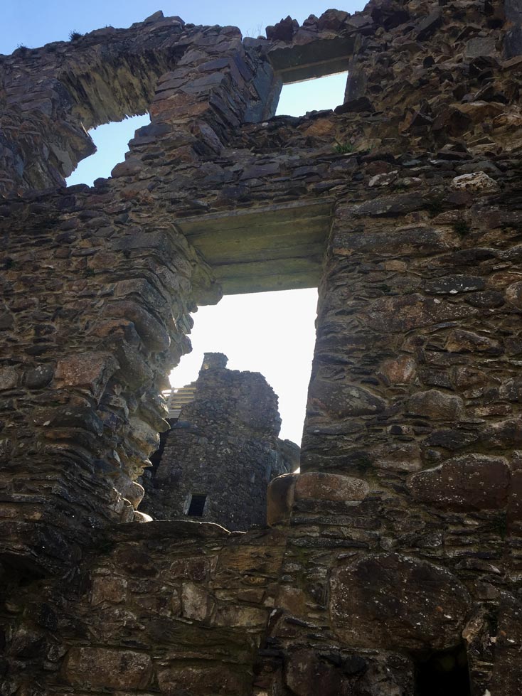Mit Kindern durch Schottland reisen Kilchurn Ruine Highlands Schottland