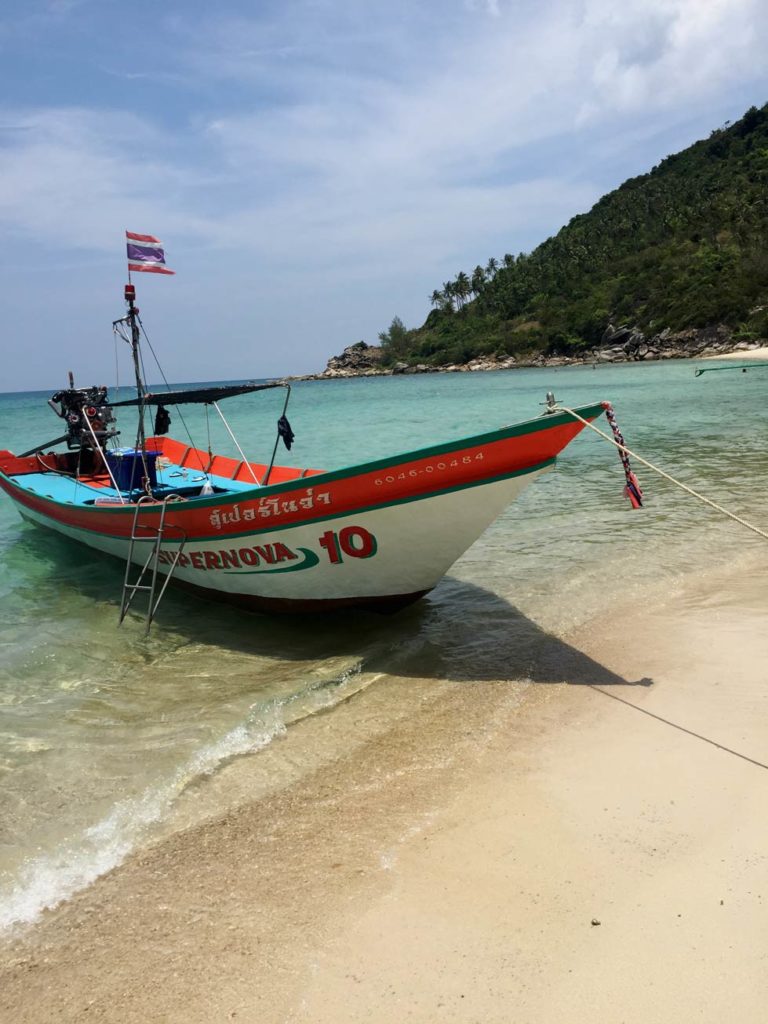 longtailboat koh phangan schnorcheln