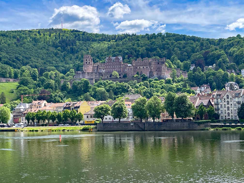 schloss heidelberg am neckar