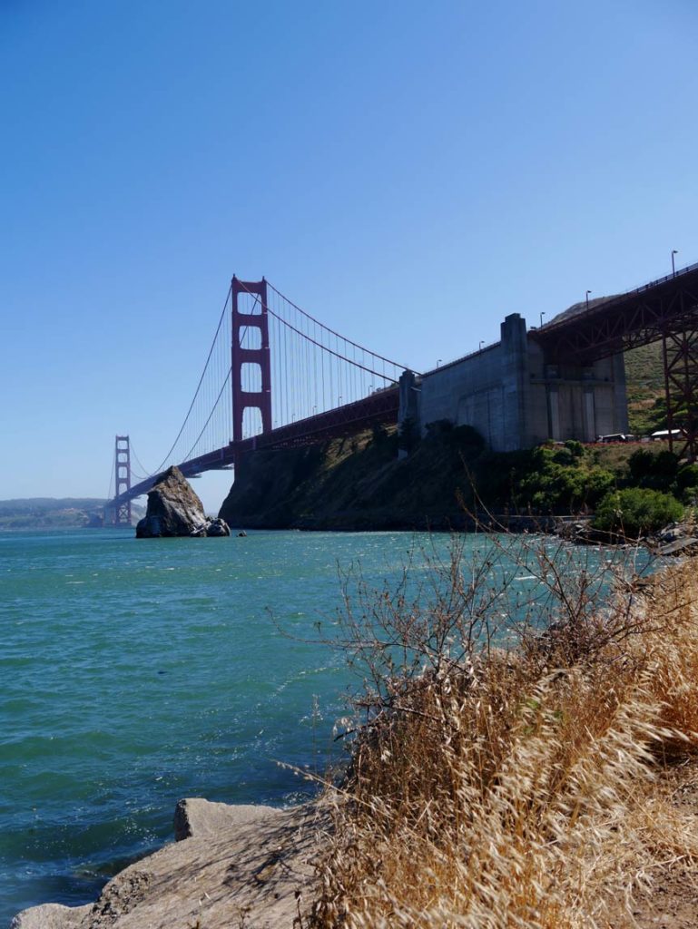 San Francisco mit Kindern - Highlights, bei denen auch die Kids Spaß haben fort_baker_aussichtspunkt_golden_gate_bridge_sausalito_mit_kindern
