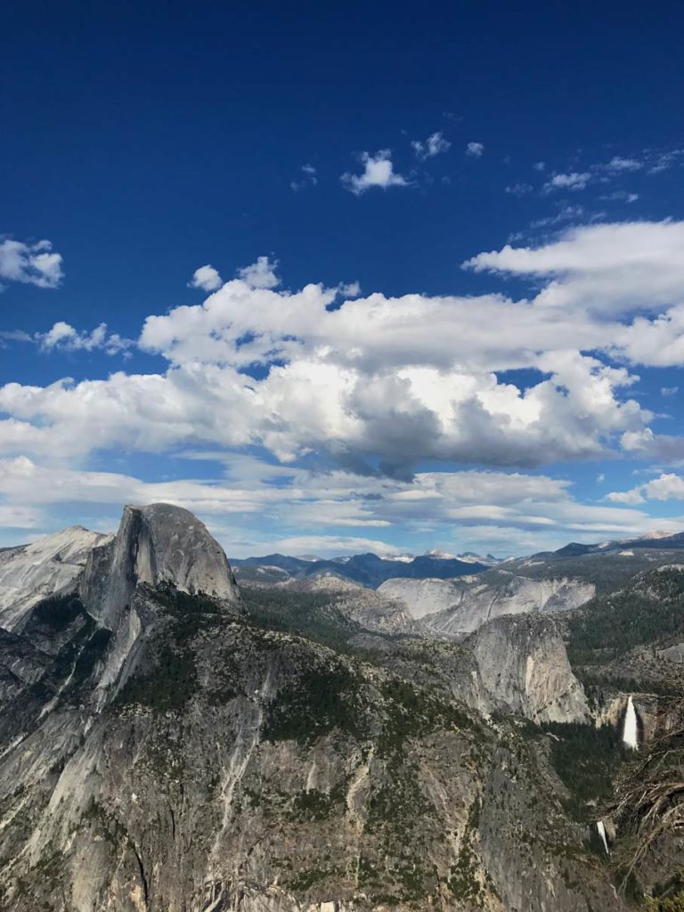 glacier point half dome yosemite mit kindern