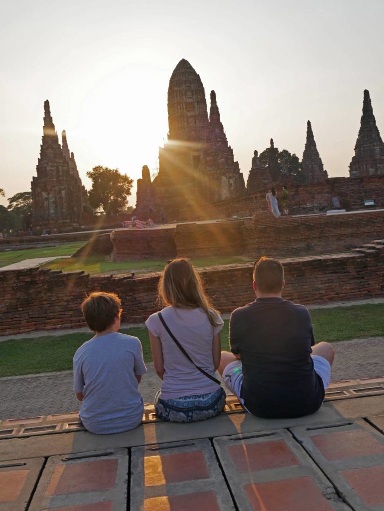 ayutthaya mit kindern