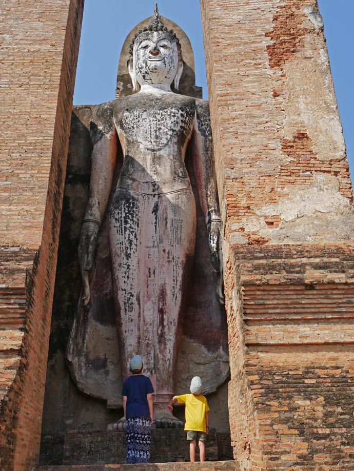 sukhothai reiseroute nordthailand mit kindern