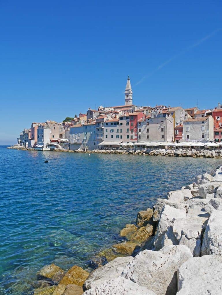 Kroatien Route - der ultimative Kroatien Familienurlaub rovinj altstadt istrien route kroatien
