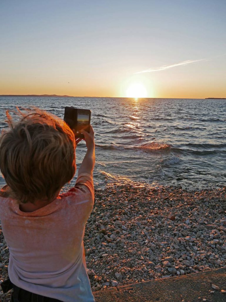 zadar-sonnenuntergang-dalmatien-mit-kindern