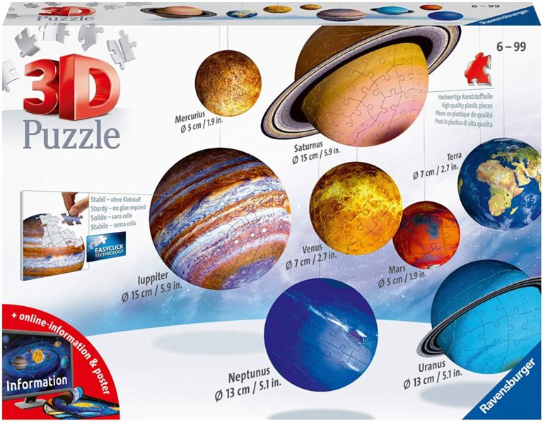 Trefl Wissensmeister Weltraum Lernspiel – Für Kinder 6–9 Jahre, 1–4 Spieler