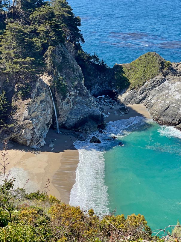 Von der Ostküste zur Westküste der USA - unsere Route quer durch die Vereinigten Staaten mcwayfall-highway1-kalifornien-reise-durch-die-usa
