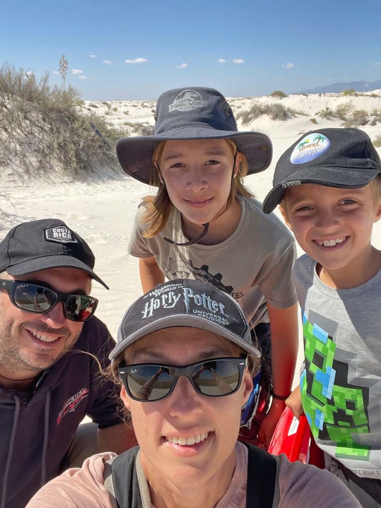 Von der Ostküste zur Westküste der USA - unsere Route quer durch die Vereinigten Staaten strandfamilie new mexico usareise von der ostkueste an die westkueste