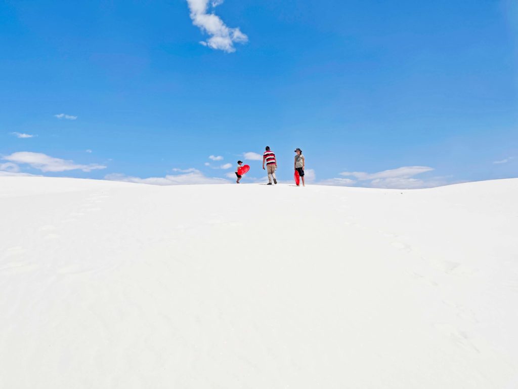 Nationalparks in den USA white-sands-reise-durch-die-usa-mit-kindern