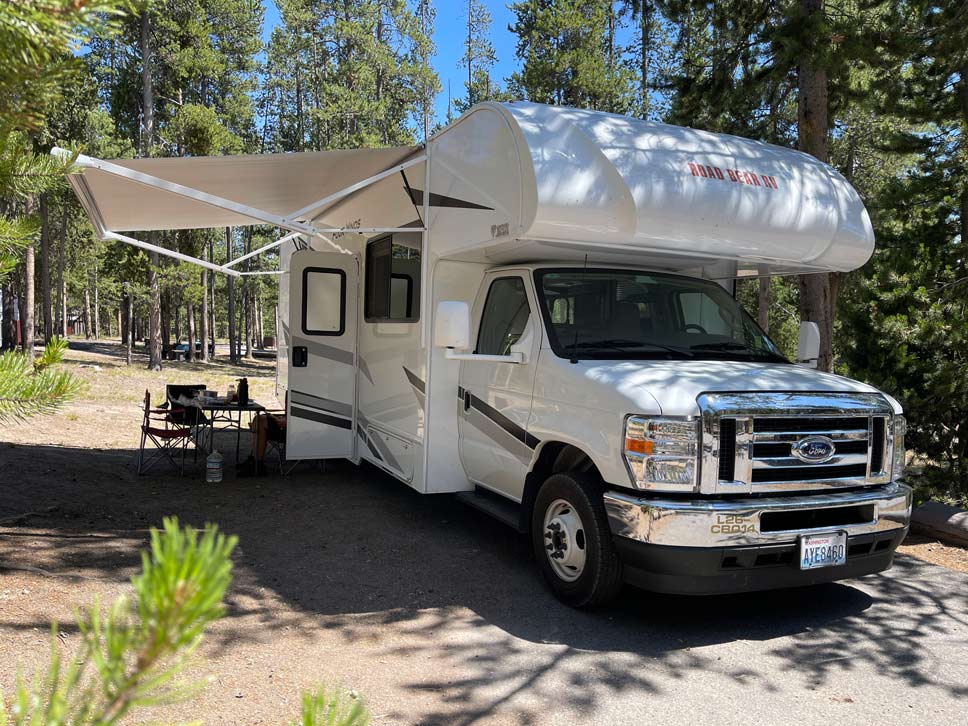 campingplaetze yellowstone nationalpark madison campground