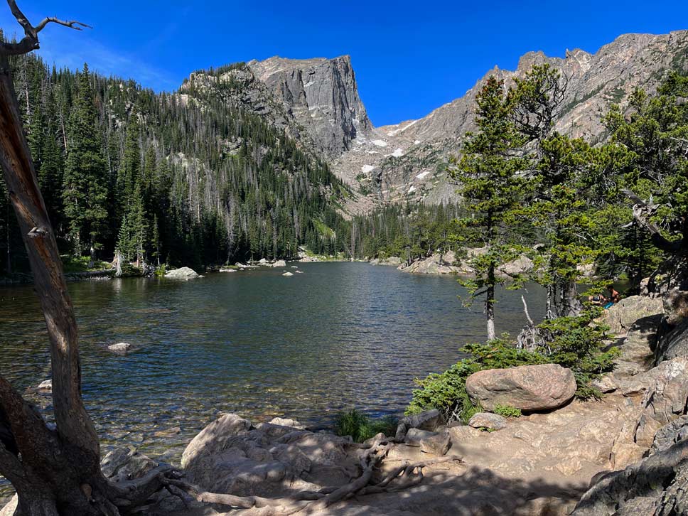 dreamlake im rocky mountains nationalpark