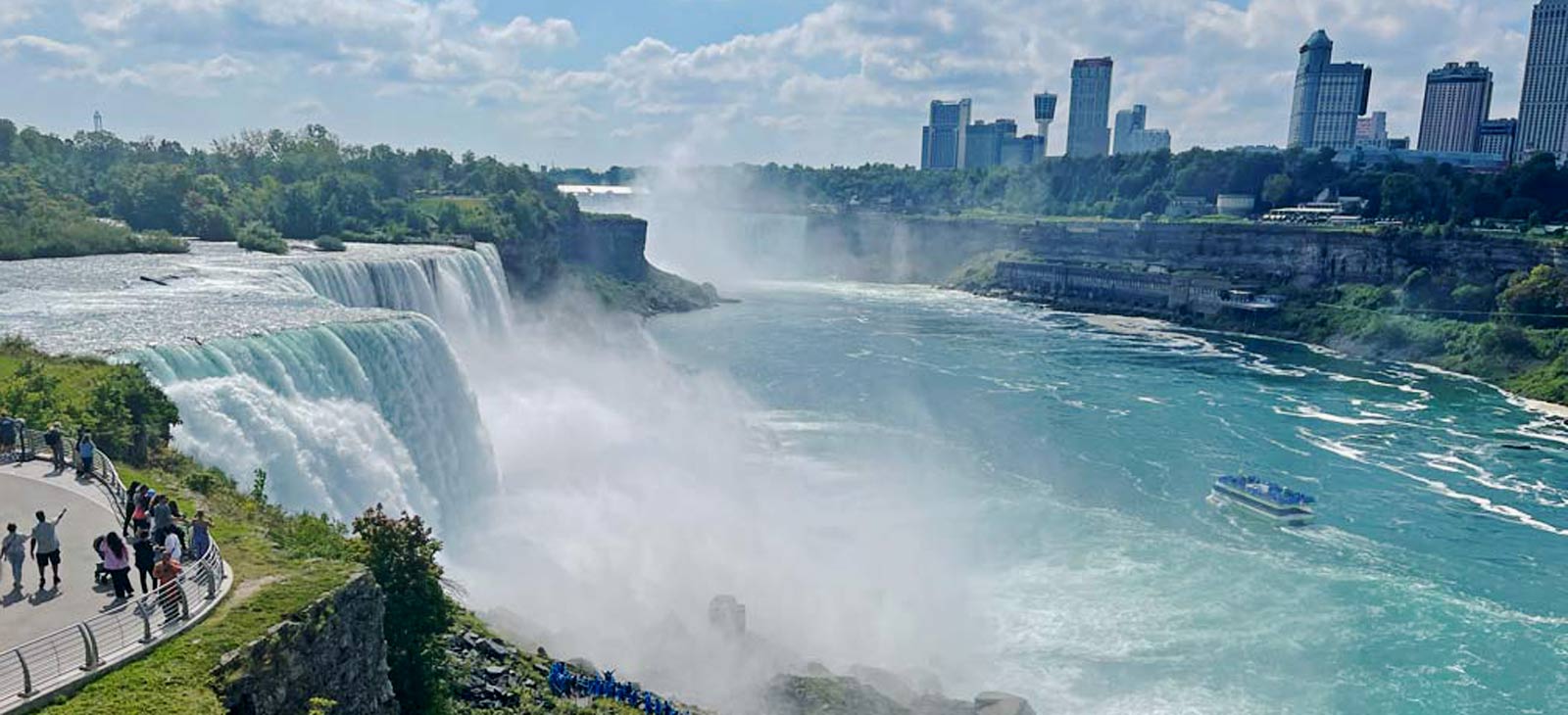 You are currently viewing Niagarafälle USA – die Wasserfälle mit einer Bootstour erkunden