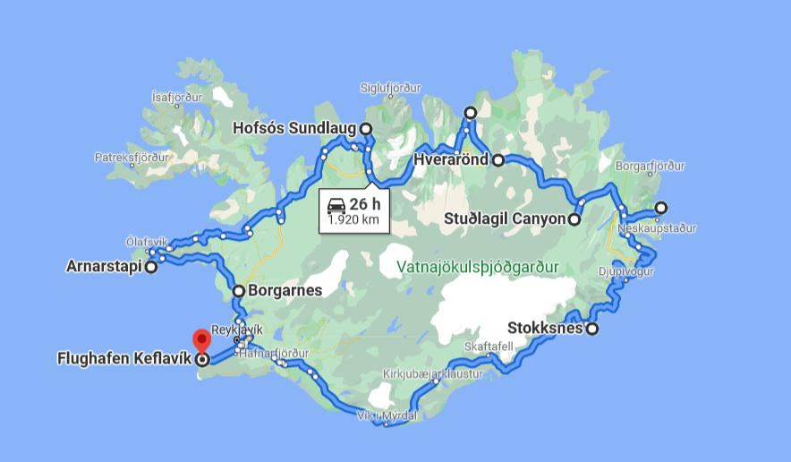 Island-in-10-tagen-route-ringstrasse
