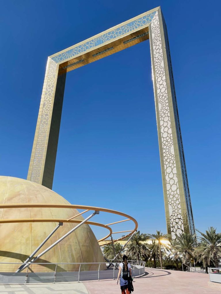 Dubai mit Kindern - die spannendsten Sehenswürdigkeiten und Attraktionen the-frame-dubai-sehenswuerdigkeiten