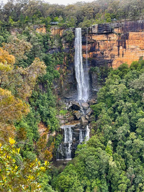 fitz roy falls wasserfall ostkueste australien routenplanung