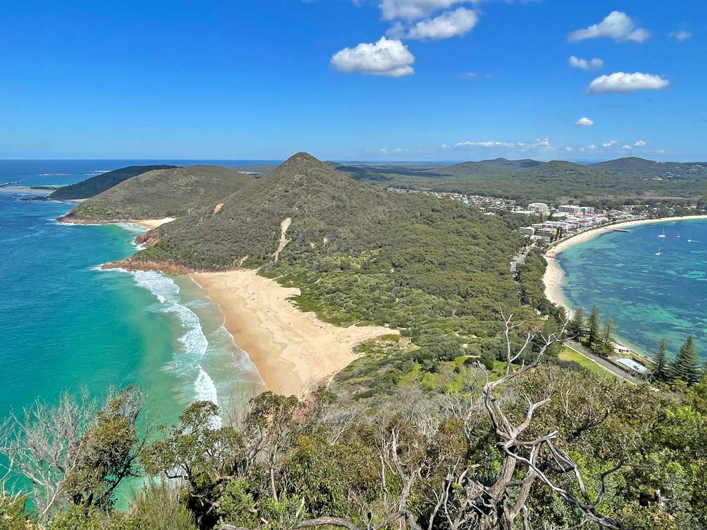 tomaree-nationalpark-sehenswuerdigkeiten-australien-ostkueste-mit-camper-route-brisbane-sydney