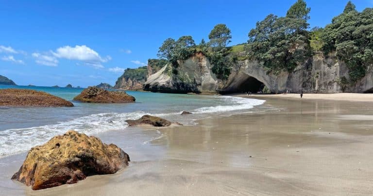 Read more about the article Cathedral Cove Neuseeland – Highlight auf der Coromandel Halbinsel