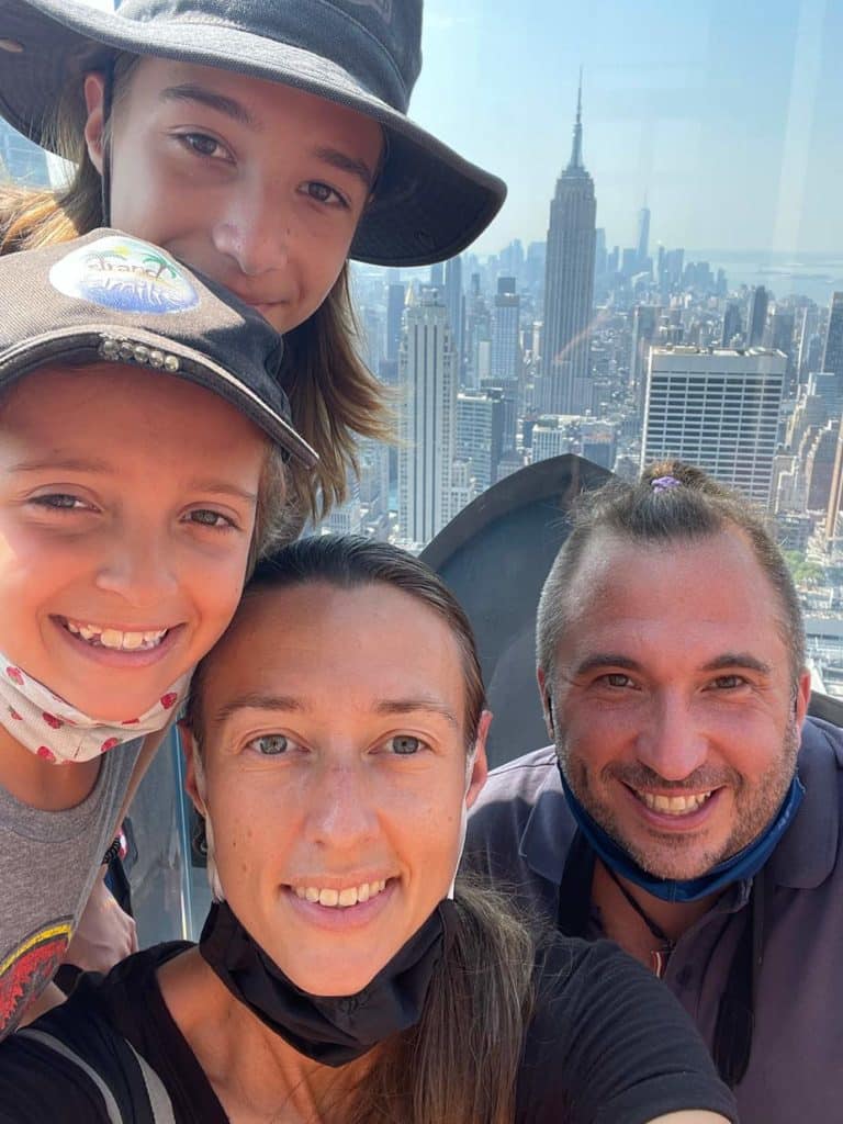 Warum wir unsere Weltreise beenden | Beweggründe und Pläne für die Zukunft strandfamilie-new-york-city-on-top-of-the-rock-das-ende-unserer-familienweltreise