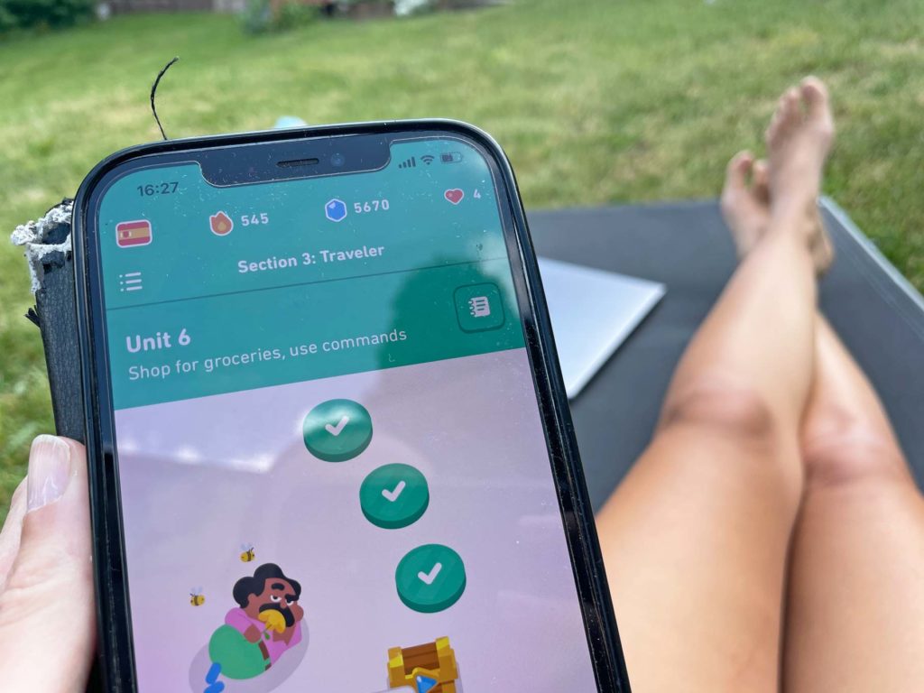 fremdsprachen fuer den urlaub lernen sprach lernapp duolingo