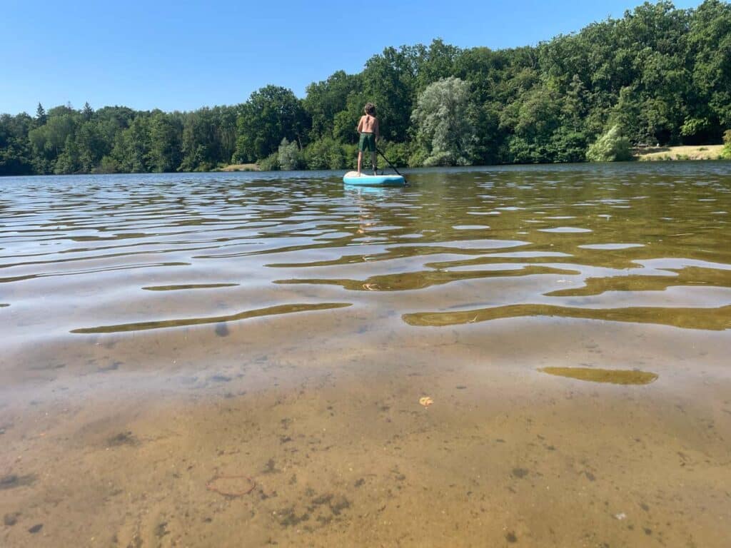 kind auf sup auf der grube prinz von hessen in darmstadt