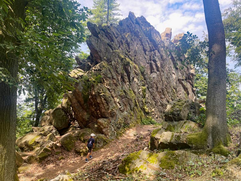 kletterfelsen hohenstein ausflugsziele odenwald felsenmeer