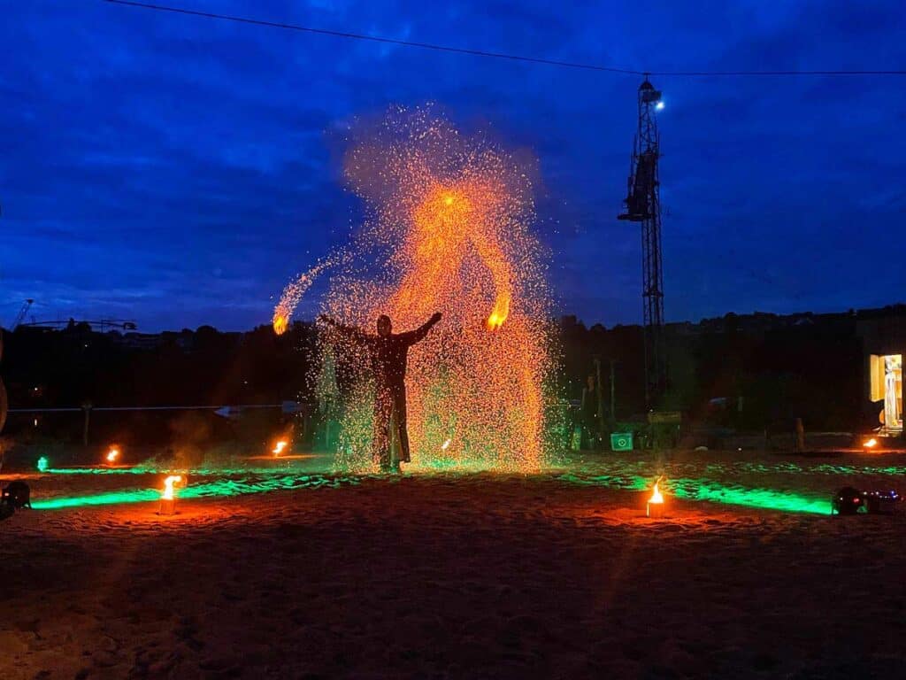 flammenshow eberhard wolter brombachsee