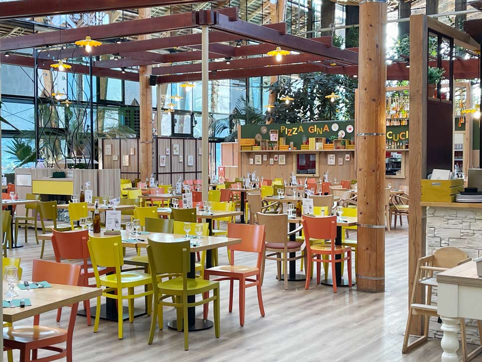 restaurants centerparc les trois forets