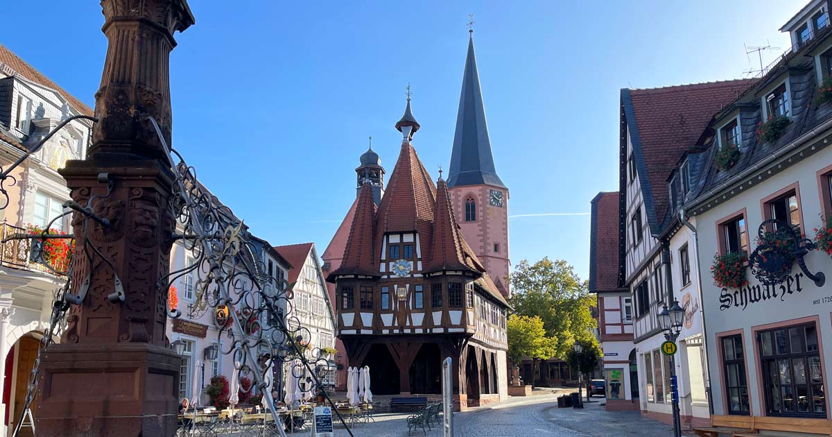 Du betrachtest gerade Top 5 Städte im Odenwald – tolle Fachwerkhäuser und romantische Gassen