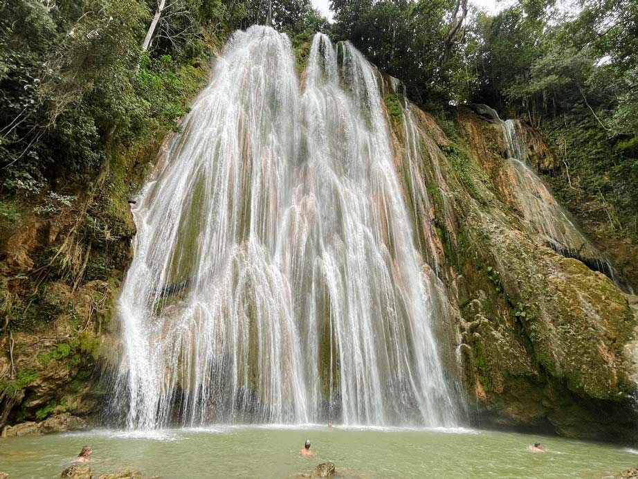 wasserfall salto el limon in der dominikanischen republik