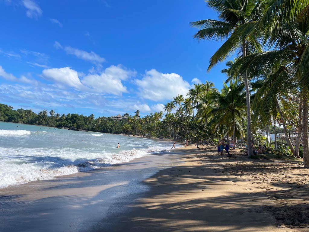 dominikanische republik route mit mietwagen halbinsel samana playa bonita