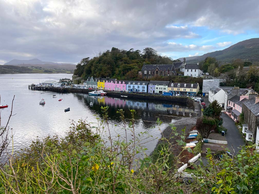 portree schottland rundreise route mit skye