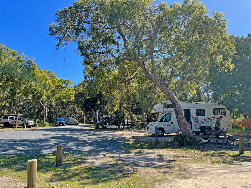 campingplatz im nationalpark in australien