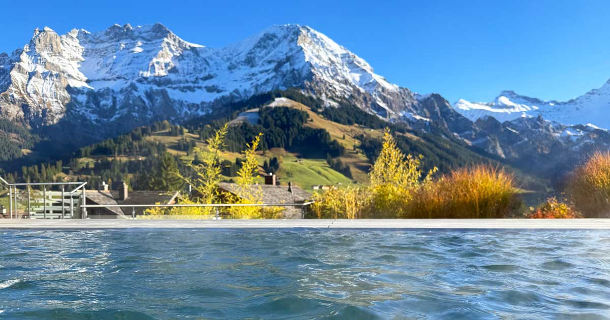 Du betrachtest gerade Wellnesshotel Adelboden – The Cambrian: Berge & Entspannung