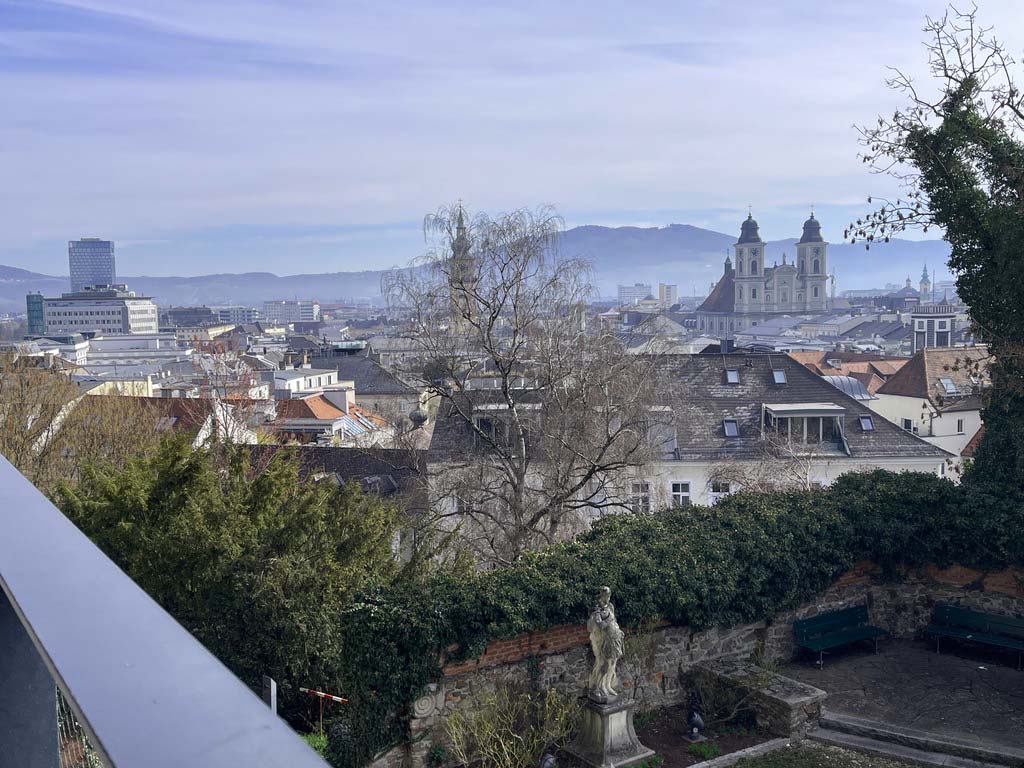 aussicht über linz
