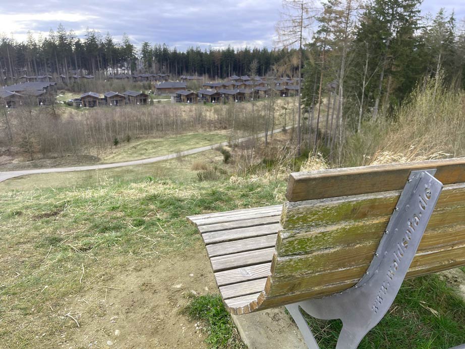 liegebank im center parcs allgäu
