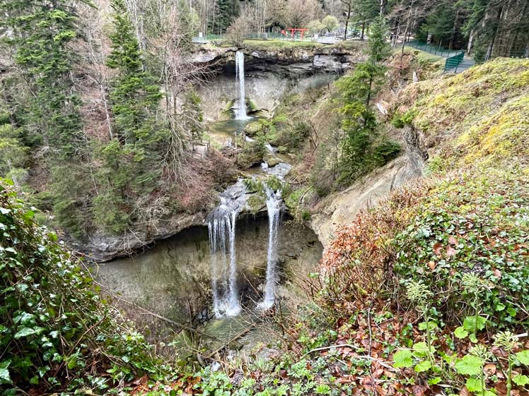 doppelwasserfall aussichtspunkt scheidegger wasserfaelle