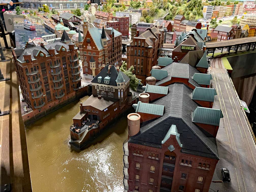landschaft in den USA mit Las Vegas im Miniatur Wunderland Hamburg