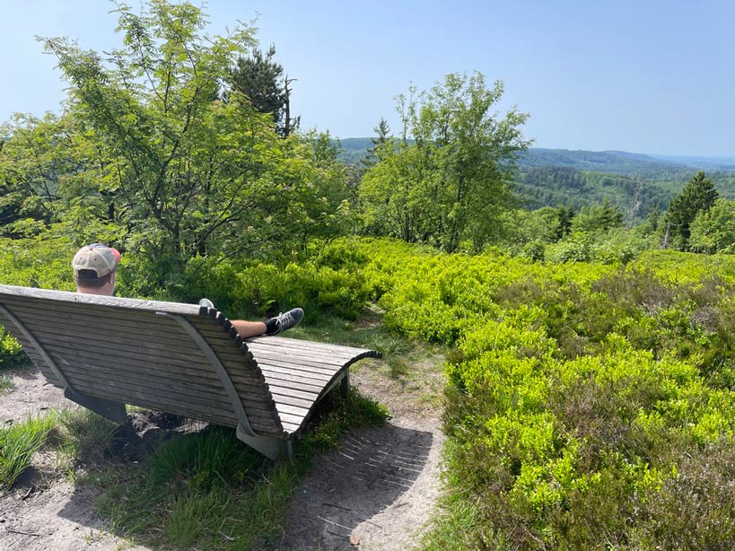 liegebank auf der velmerstot