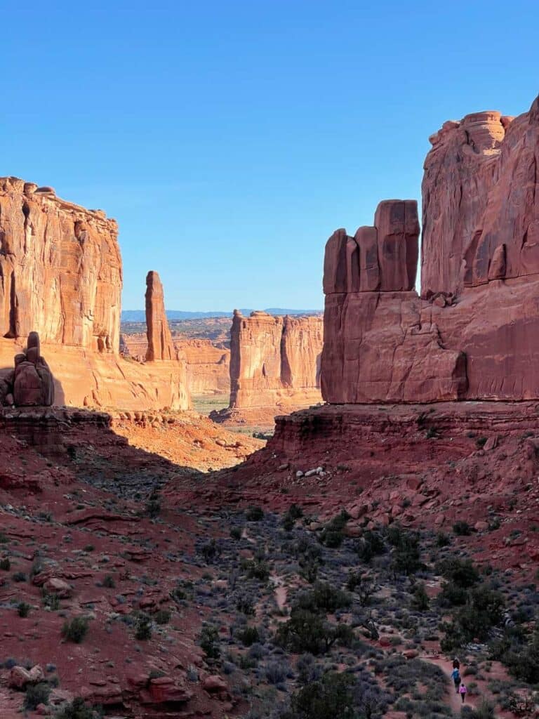 felsformationen im arches nationalpark