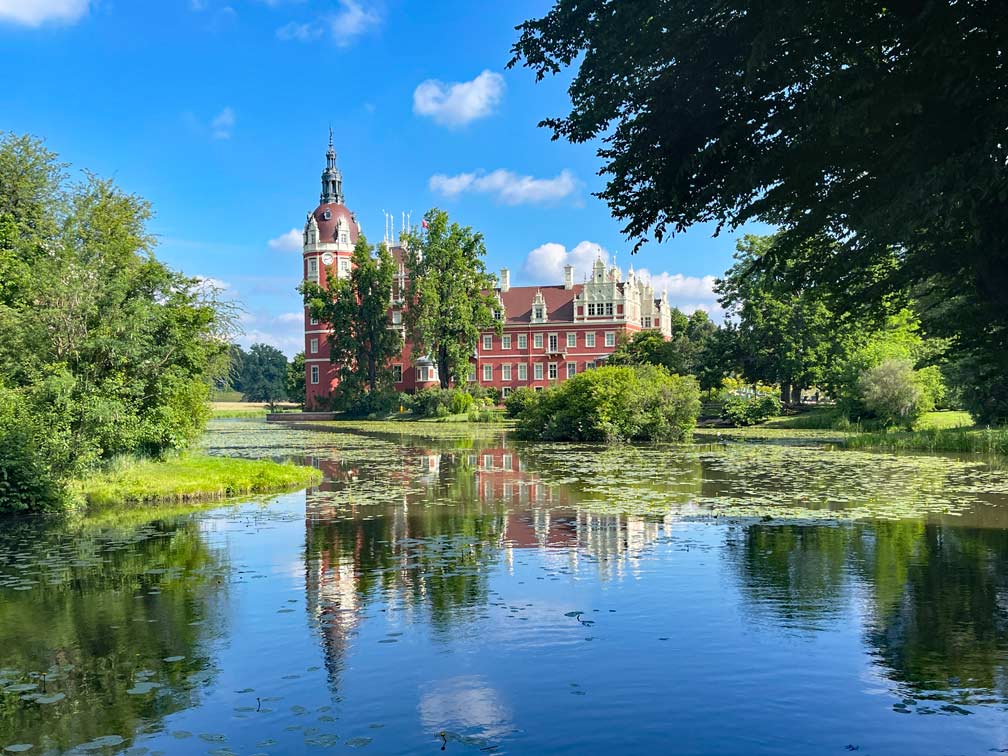 fürst pückler schloss in der oberlausitz