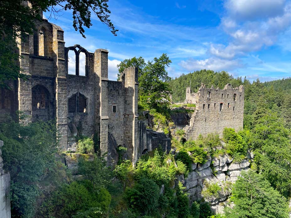 ruinen kloster oybin in der oberlausitz