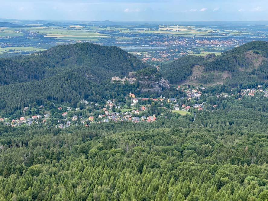 ausblick hochwaldbaude