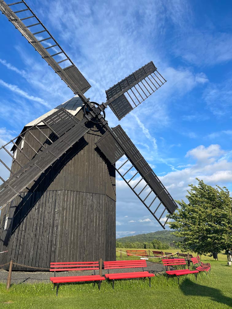 windmühle in der lausitz