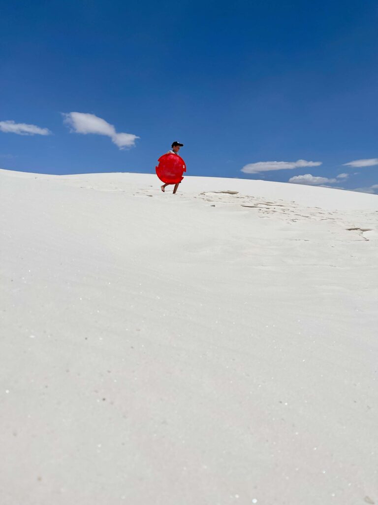 routen nationalparks usa white sands