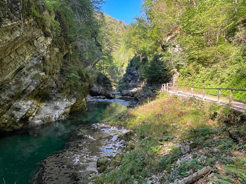 holzwege durch die vintgar klamm