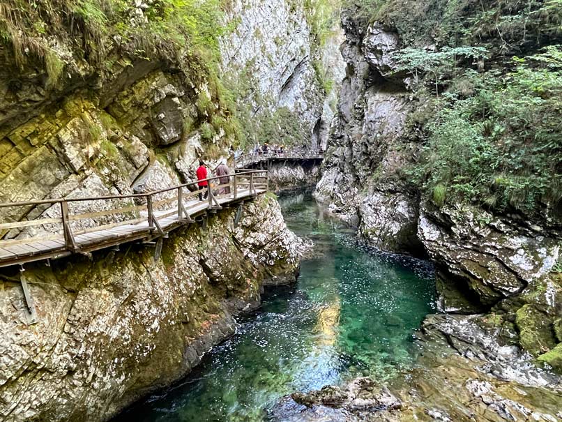 lake bled ausflug vintgar gorge